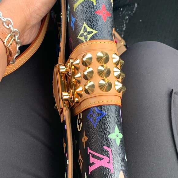 Authentic LV Courtney Black Multicolore clutch - Picture 6 of 13